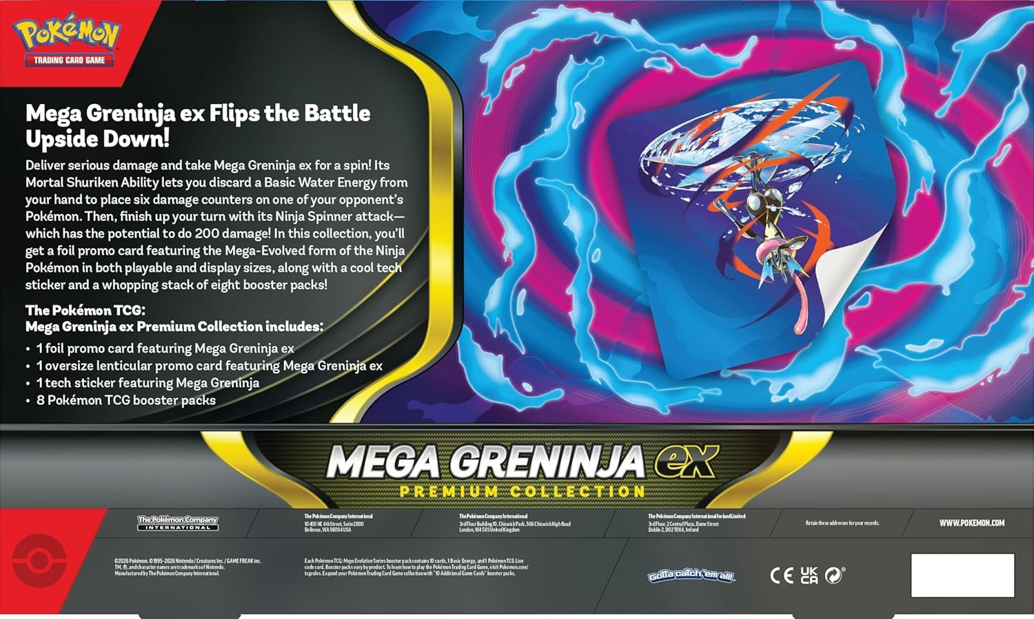 Mega Greninja ex Premium Collection