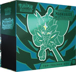Pokémon-Sammelkartenspiel: Top-Trainer-Box Karmesin & Purpur – Maskerade im Zwielicht