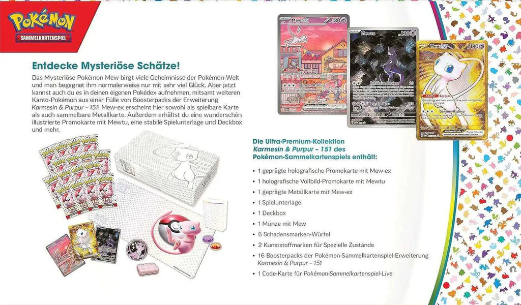 Pokémon - 151 Ultra Premium Kollektion - DE